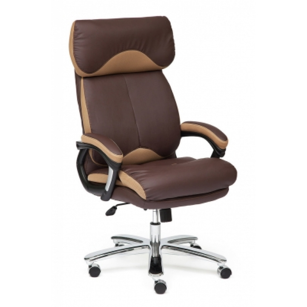 Кресло офисное GRAND — коричневый/бронзовый