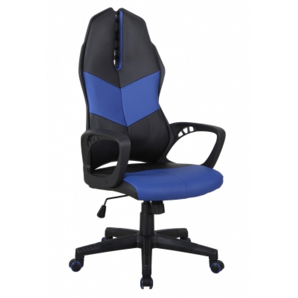 Кресло офисное iWheel —  черный/синий