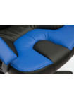 Кресло компьютерное Нео 2 (Neo 2) — черный/синий (36-6/36-39)