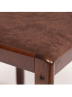 Обеденный комплект эконом Стетсон 2 (стол + 4 стула)/ Statson Dining Set — коричневый