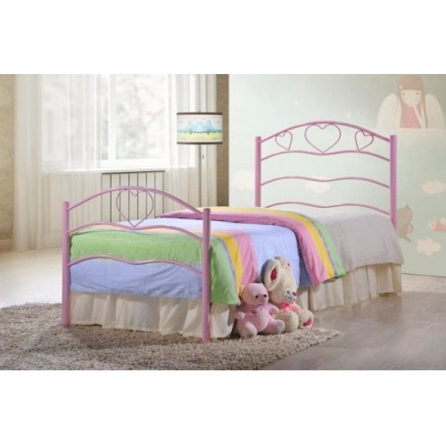 Детская односпальная кровать Рокси (Roxie) Розовый