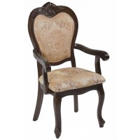 Кресло мягкое 2606 A (MK-1309-HG) Темный орех