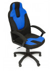 Кресло компьютерное Нео 3 (Neo 3) — черный/синий