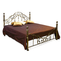 Кровать Виктория 200x180 (Victoria WF 9603) Античная медь