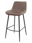 Барный стул BIARRITZ BAR BROWN, ткань — коричневый