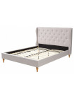 Кровать SWEET DIEGO 160x200 ткань Stone 3 — серый