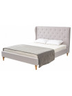 Кровать SWEET DIEGO 160x200 ткань Stone 3 — серый
