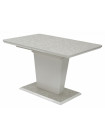 Стол TORIS 140 White 3808CD# / MDF-1# — серый