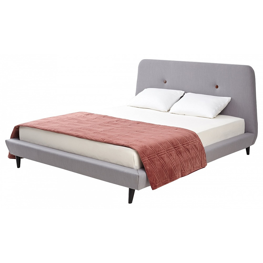 Кровать SWEET TOMAS 160x200 ткань Grey 2 — серый