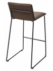 Барный стул WHISKEY PU 089-02 — коричневый