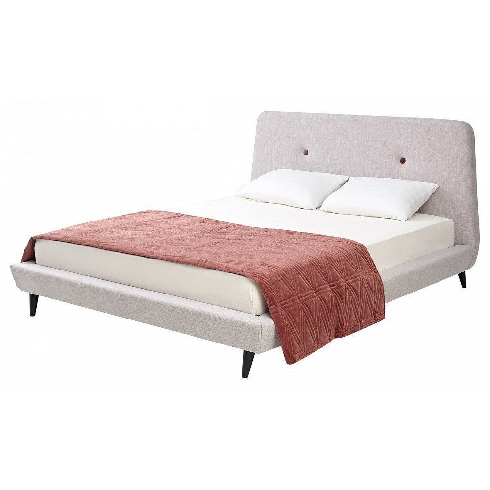 Кровать SWEET TOMAS 160x200 ткань Stone 3 — серый