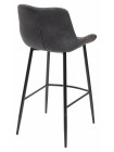 Барный стул BIARRITZ BAR GREY, ткань — серый