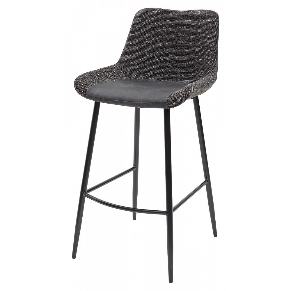 Барный стул BIARRITZ BAR GREY, ткань — серый