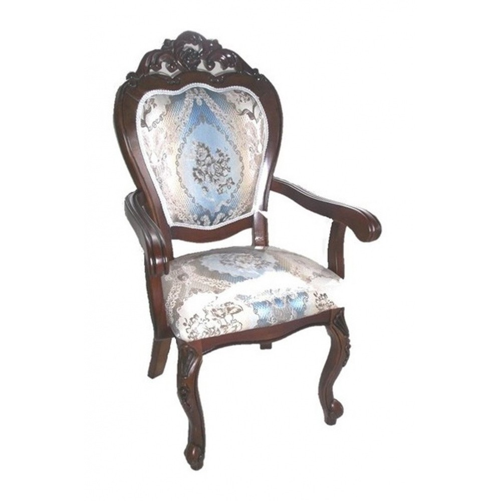 Кресло "809 A" с мягкой спинкой и сидением —  Brown (Темная вишня) (MK-1344-DB)