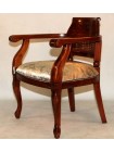 Кресло с мягкой сидушкой "Верджиния (Virginia)" —  Итальянский орех (MK-2474-NM)
