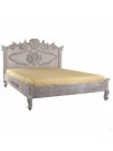 Кровать (160х200) "Версаль (Versaille)" —  Античный серый (MK-2501-AG)