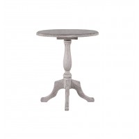 Daisy table Журнальный столик 60х60х70 см (Цвет: Duco+Glaze Black - Античный серый) MK-3255-DG