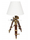 Настольная лампа на треноге # 46139 BW — Античная медь (Antique Brass)