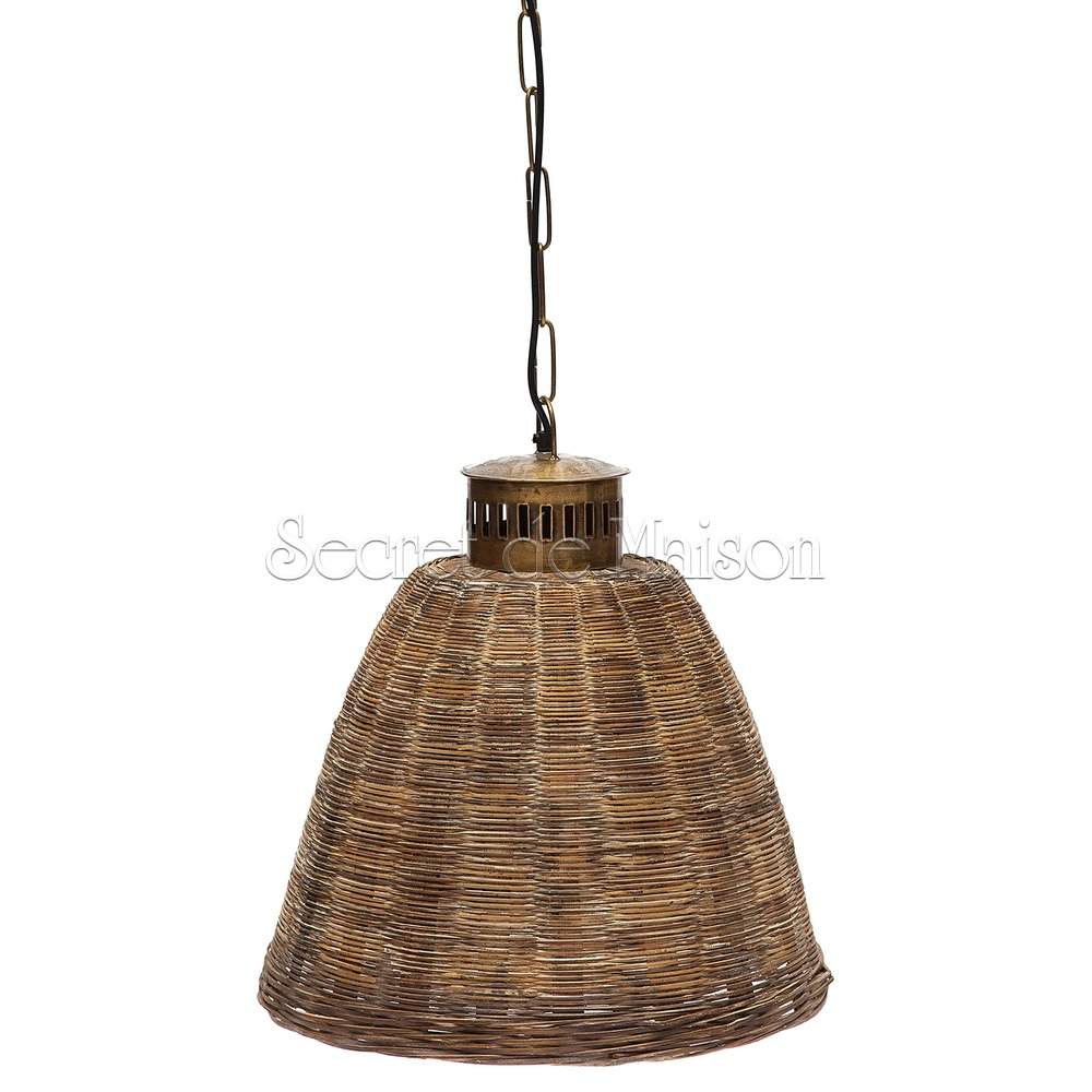 Лампа плетеная Secret De Maison Гавана (GAVANA) ( mod. M-8100 ) — натуральный (natural) / медь