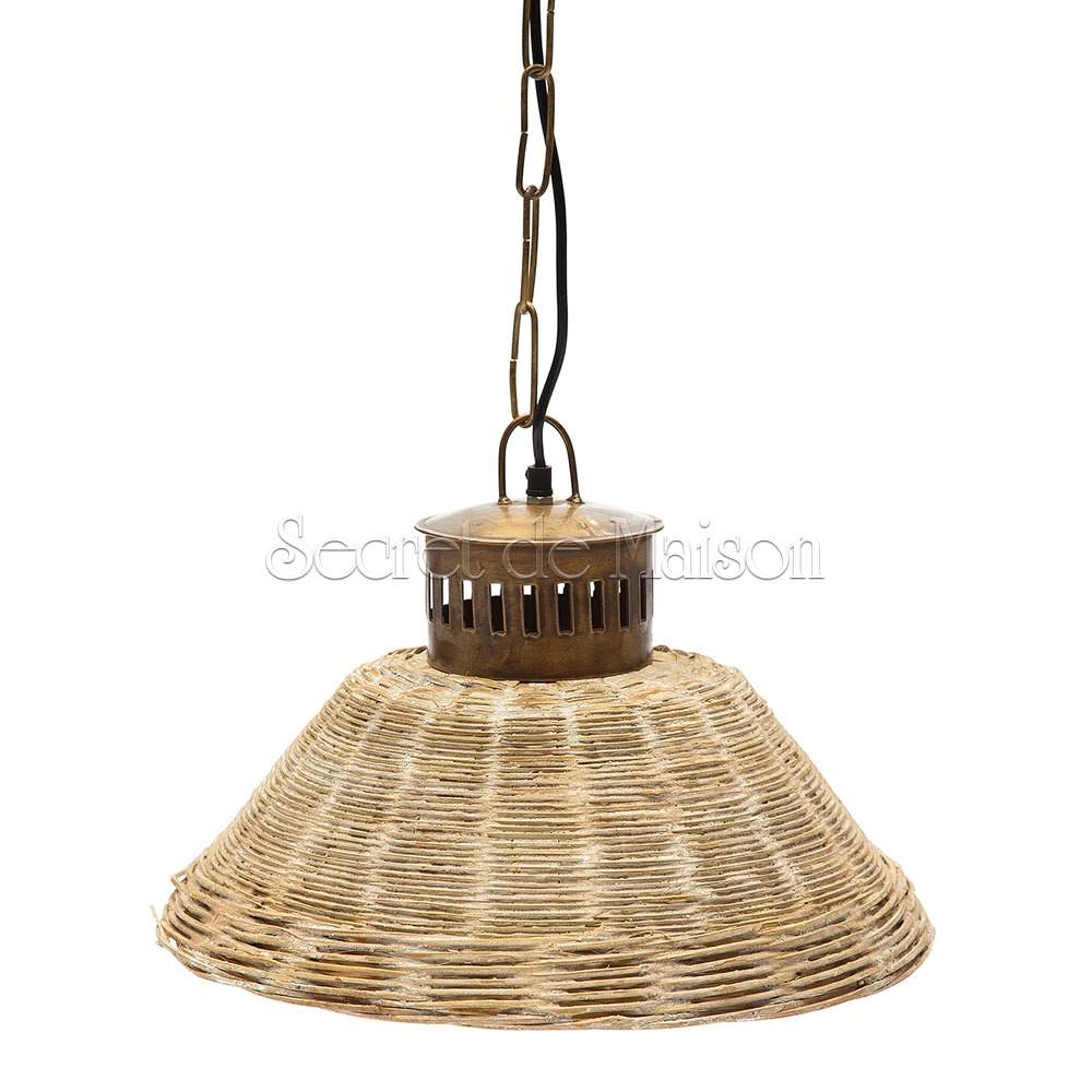 Лампа плетеная Secret De Maison Ель (ELLY) ( mod. M-8103 ) — натуральный (natural) / медь