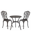 Комплект Secret De Maison Романс (Romance) (стол +2 стула) — черный