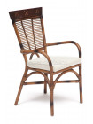 Кресло Каванто (Kavanto) с подлокотниками — коричневый античный / Brown Antique