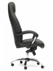 Кресло компьютерное Босс люкс (Boss lux) хром — черный/черный перфорированный (36-6/36-6/06)