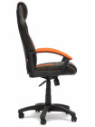 Кресло компьютерное Драйвер (Driver) — черный/оранжевый (36-6/07)
