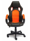 Кресло компьютерное Рейсер  (Racer GT) — черный/оранжевый (36-6/07)