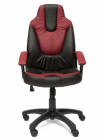 Кресло компьютерное Нео 2 (Neo 2) — черный/бордо