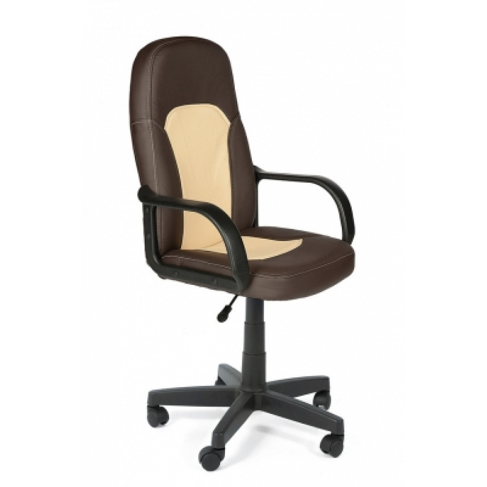 Кресло компьютерное Парма (Parma) — коричневый/бежевый (36-36/36-34)