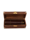 Подзорная труба в подарочной деревянной коробке с латунным декором Secret De Maison( mod. 11148/18 ) — античная медь