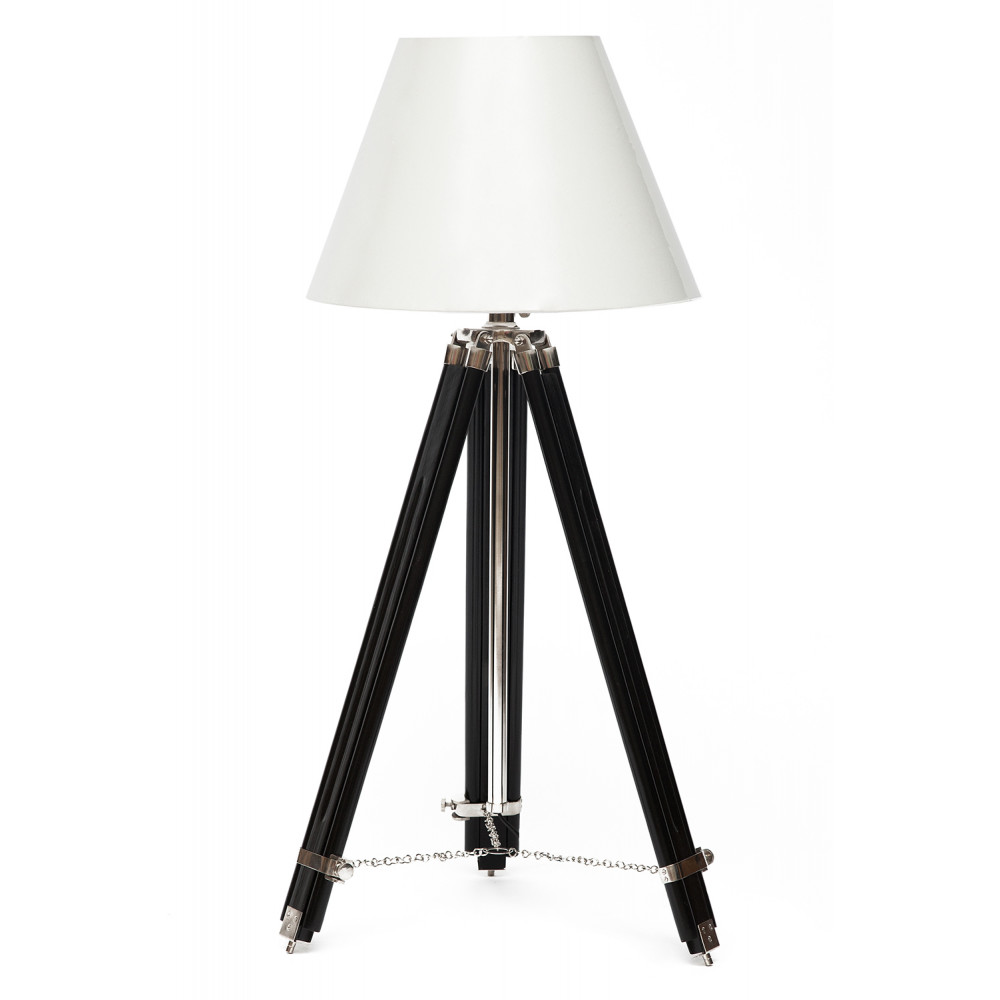 Лампа напольная на треноге Secret De Maison ( mod. 18604 ) — никель/черный