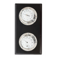 Термометр/барометр Secret De Maison ( mod. 37811 ) — никель/черный