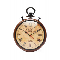 Часы Secret De Maison "VICTORIA STATION" ( mod. 46301 ) — античный коричневый