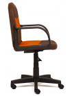 Кресло компьютерное Багги (Baggi) — коричневый/оранжевый (3М7-147/С23)