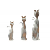 Декор Secret De Maison Кэтс (CATS) набор из 3 штук ( mod. M-11464 ) — натуральный/white wash