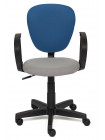 Кресло СН413 — серый/синий (С27/С24)