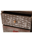 Тумба с 5 ящиками Secret De Maison Рождество (CHRISTMAS) 5 ( mod. HX16-011NS ) — brown antique/ash christmas