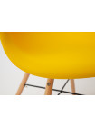 Кресло Secret De Maison Синди (CINDY) (EAMES) (mod. 919) — желтый/yellow with natural legs