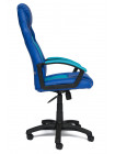 Кресло компьютерное Драйвер (Driver) — синий/бирюзовый (36-39/23)