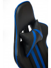 Кресло iИкар (Car) — черный/синий