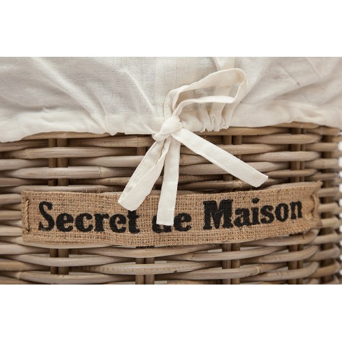 Корзина Secret De Maison Летти (Letti) (набор из 2 штук) — Натуральный Кубу / Natural Kubu
