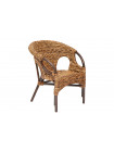 Комплект для отдыха Мандалино (Mandalino) 05/21 ( диван + 2 кресла + стол овальный ) — walnut (грецкий орех)