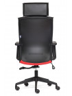 Кресло Модерн (MODERN)-1 — черный/красный (ОН1020)