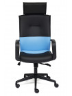 Кресло Модерн (MODERN)-1 — черный/синий (ОН1014)