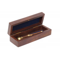 Боцманский свисток в подарочной деревянной коробке Secret De Maison ( mod. N1184 ) — античная медь
