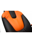 Кресло Нео (NEO) (2) — черный/оранжевый (36-6/14-43)