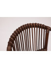 Комплект  Нью Боготта (NEW BOGOTA) ( диван + 2 кресла + стол со стеклом ) — walnut (грецкий орех)