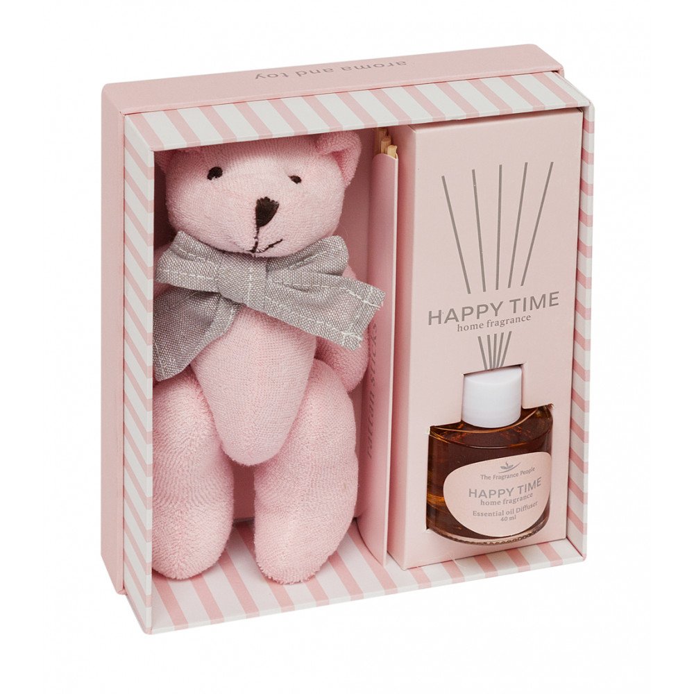 Подарочный ароматический набор Secret De Maison Pink Teddy Bear ( mod. TFP 122GF ) — розовый